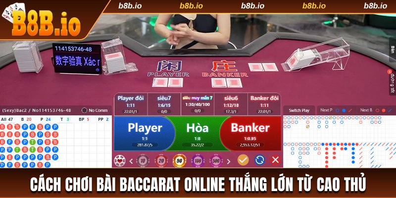 Chơi bài Baccarat online